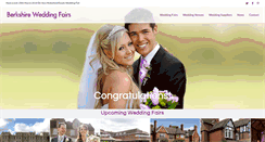 Desktop Screenshot of berkshireweddingfairs.co.uk